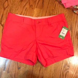 Lilly Pulitzer bright pink shorts